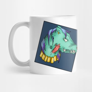 zombie horse Mug